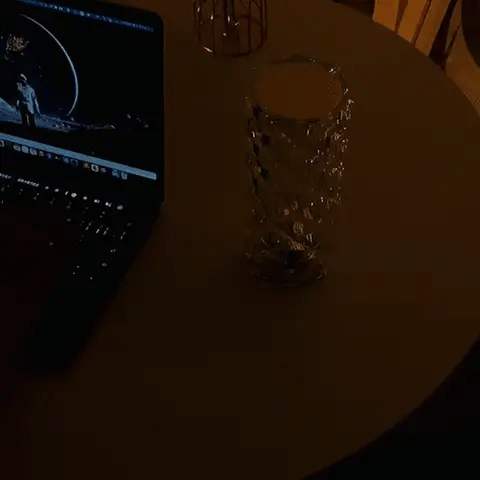 CRYSTAL ROSE LAMP