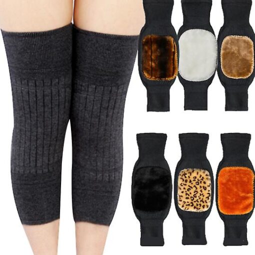 1 Pair Warm Woolen Knee Pads