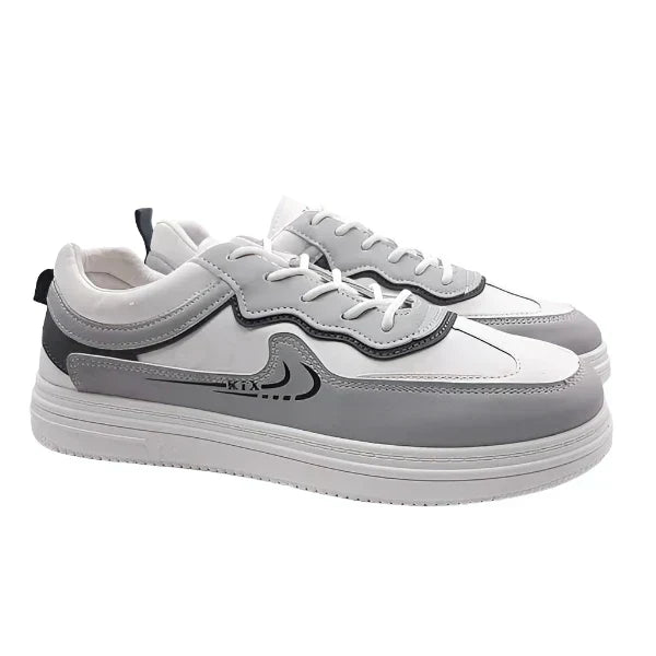 Mens grey cross training sneaker sports shoes-602